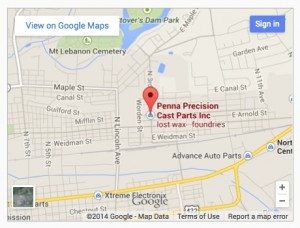 Google Map of PPCP Location