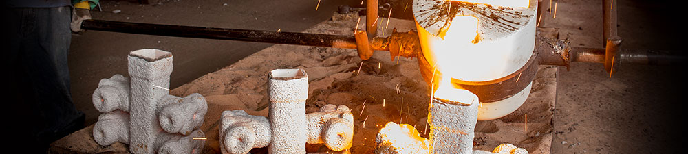 pouring molten metal at PPCP, Inc., Lebanon, PA